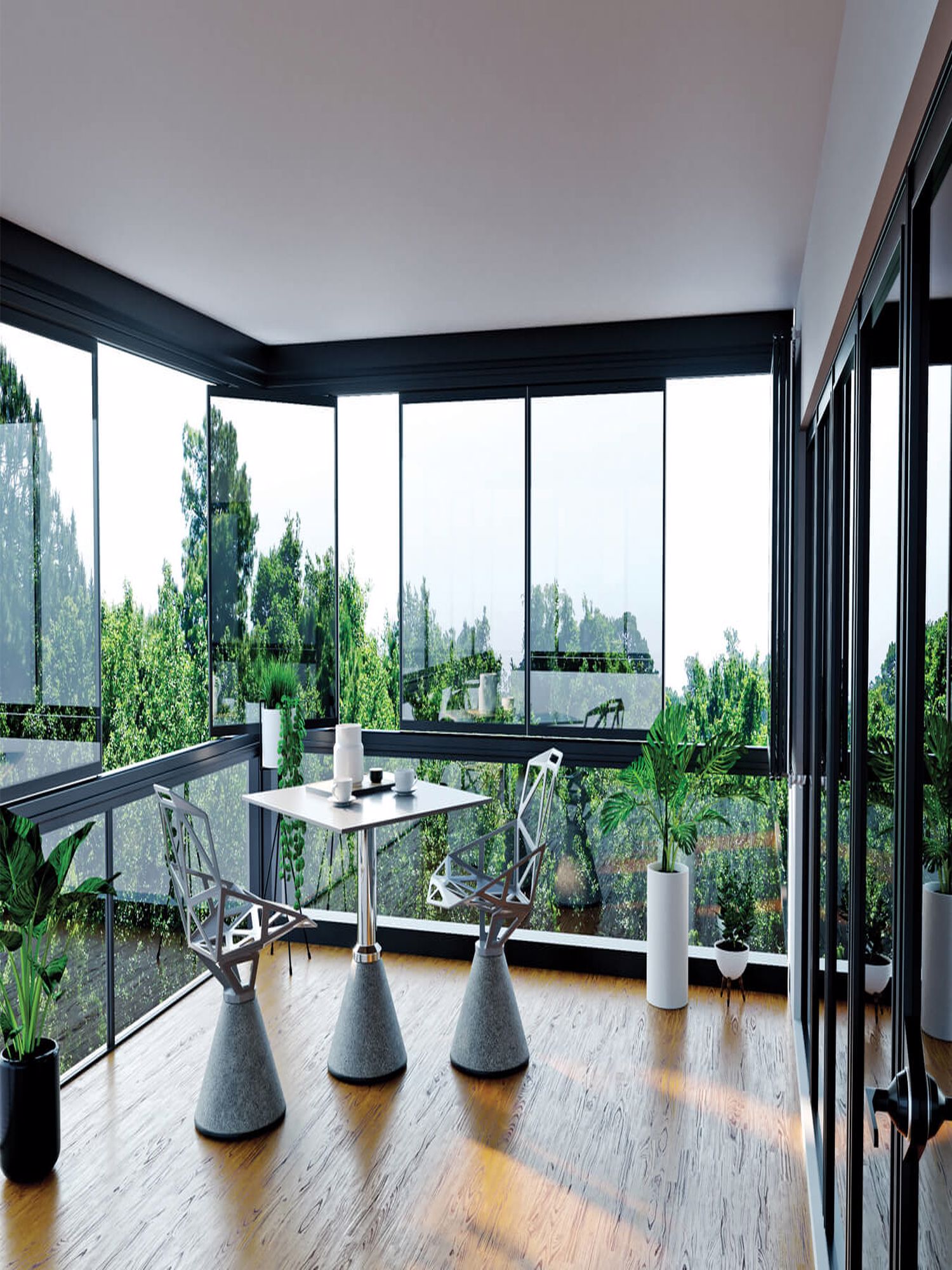 8mm standart seri Cam balkon 